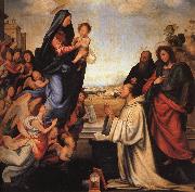 BARTOLOMEO, Fra The Vision of St.Bernard USA oil painting artist